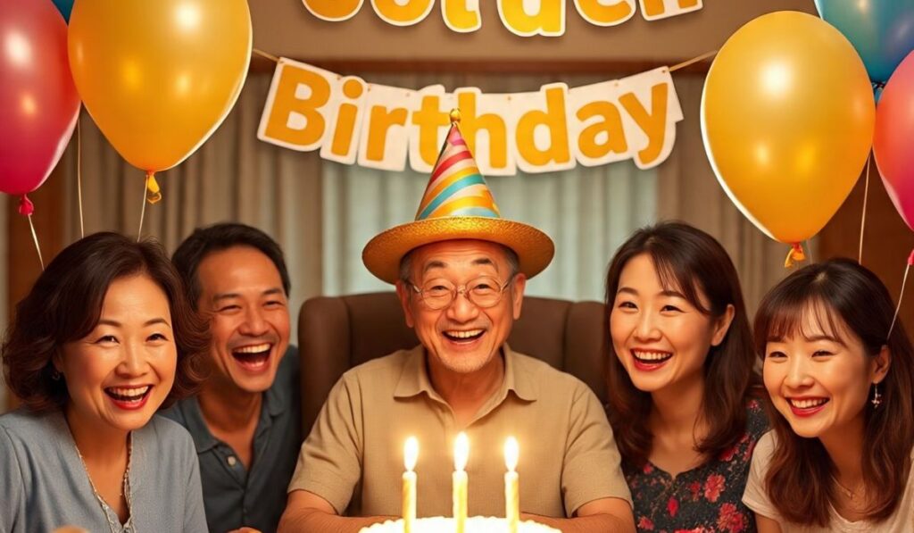 Traditional Golden Birthday Celebrations