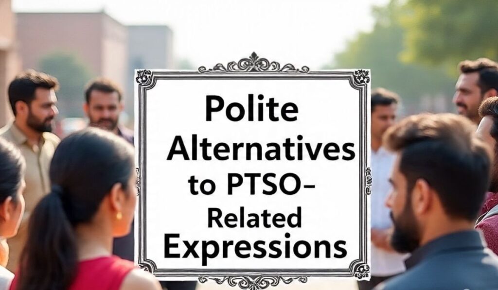 Polite Alternatives to PTSO-Related Expressions