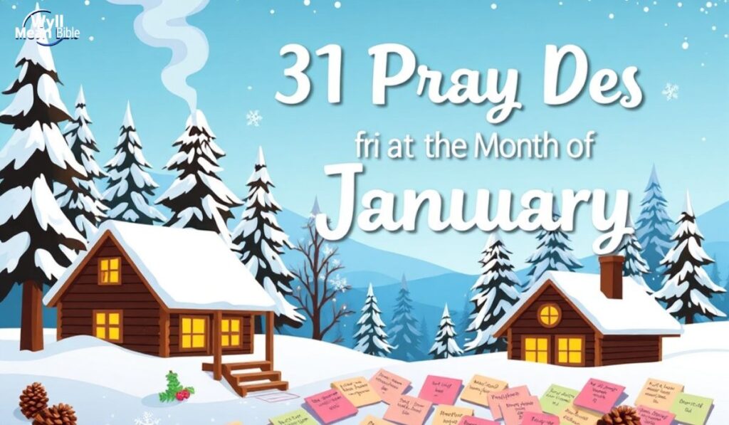 31 Prayer Ideas for the Month of January