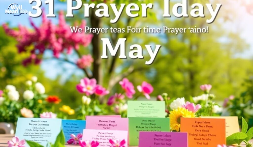 31 Prayer Ideas for the Month of May