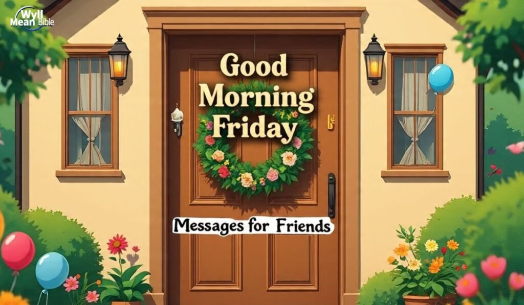Good Morning Friday Messages for Friends