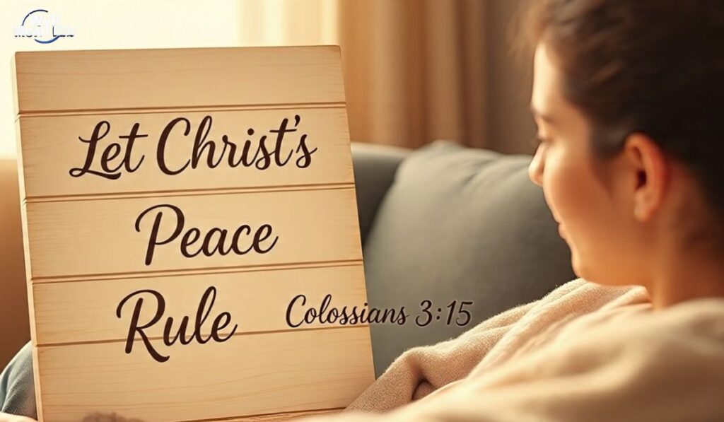 Let Christ’s Peace Rule Colossians 315