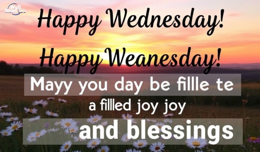 Happy Wednesday Blessings