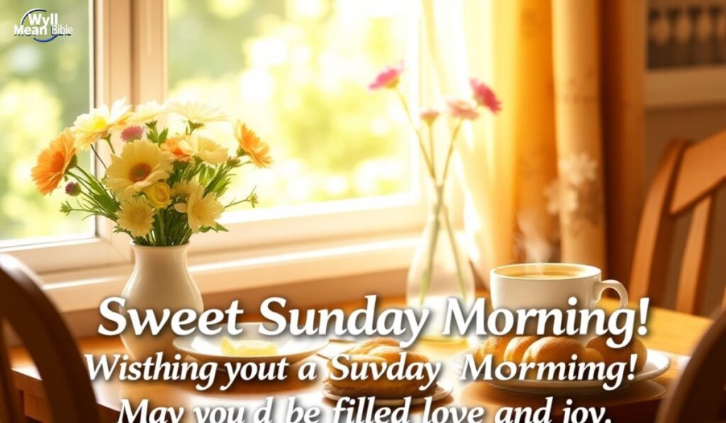 Sweet Sunday Morning Greetings and Blessings
